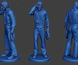 American Sailor Civil War Union Stand ACWUS2