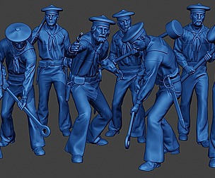 American Sailors Civil War Union Pack2 ACWUS2