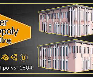 Low-Poly Building