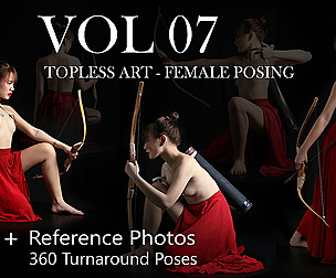 TopLess Art - Female Posing Vol 07