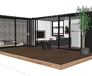 City Simple Art Building-Container-010