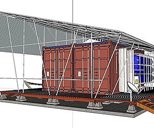 City Simple Art Building-Container-020