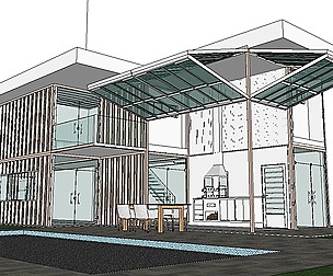 City Simple Art Building-Container-022