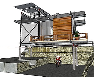 City Simple Art Building-Container-023