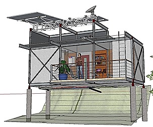 City Simple Art Building-Container-024