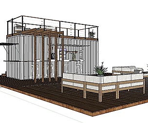 City Simple Art Building-Container-026