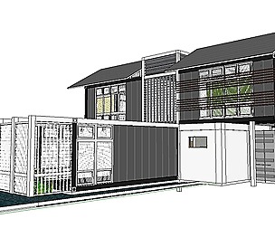 City Simple Art Building-Container-034