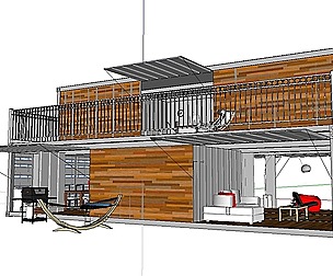 City Simple Art Building-Container-035