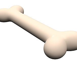 Dog Bone Cartoon