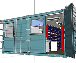 City Simple Art Building-Container-041