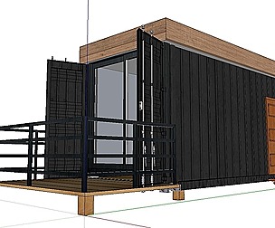 City Simple Art Building-Container-043