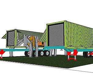 City Simple Art Building-Container-048