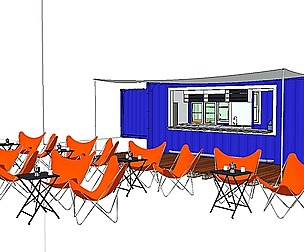 City Simple Art Building-Container-055
