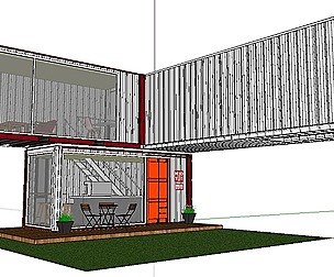 City Simple Art Building-Container-058