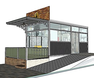 City Simple Art Building-Container-061