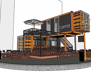 City Simple Art Building-Container-074