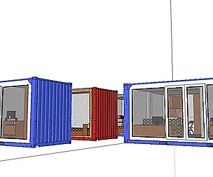 City Simple Art Building-Container-079