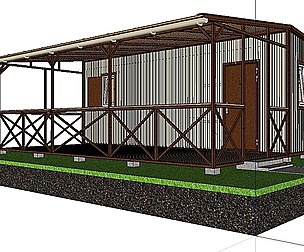 City Simple Art Building-Container-083