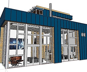 City Simple Art Building-Container-084