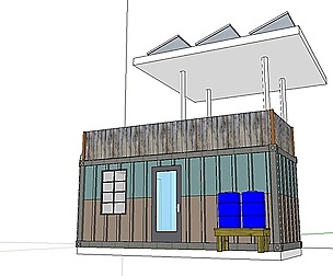 City Simple Art Building-Container-087