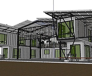 City Simple Art Building-Container-089