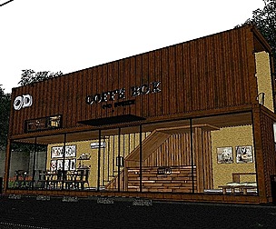 City Simple Art Building-Container-098