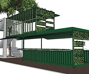 City Simple Art Building-Container-0100