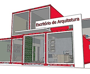 City Simple Art Building-Container-0105
