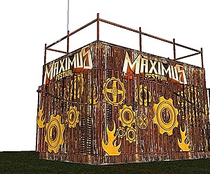 City Simple Art Building-Container-0110