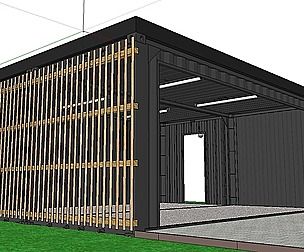 City Simple Art Building-Container-0120