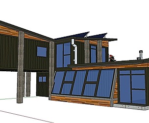 City Simple Art Building-Container-0123