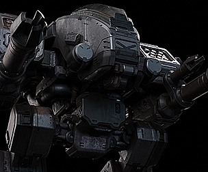 Starcraft 2 Goliath - 3D Print Statue