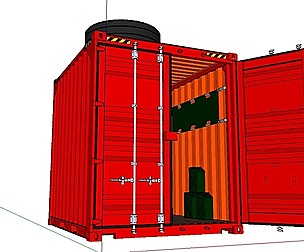 City Simple Art Building-Container-0125