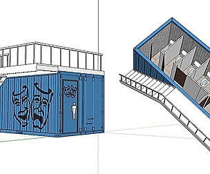 City Simple Art Building-Container-0131