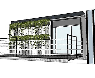 City Simple Art Building-Container-0133