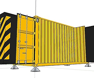 City Simple Art Building-Container-0137