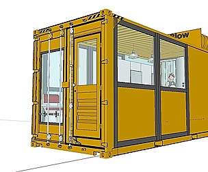 City Simple Art Building-Container-0141
