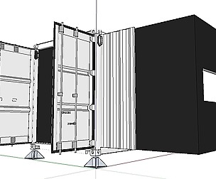 City Simple Art Building-Container-0144