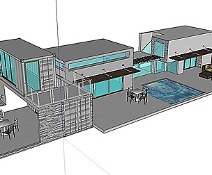 City Simple Art Building-Container-0145
