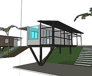 City Simple Art Building-Container-0147