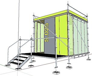 City Simple Art Building-Container-0148