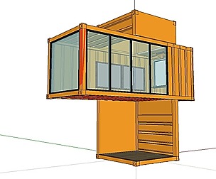City Simple Art Building-Container-0149