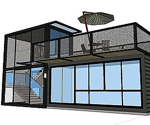 City Simple Art Building-Container-0295