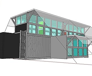 City Simple Art Building-Container-0289