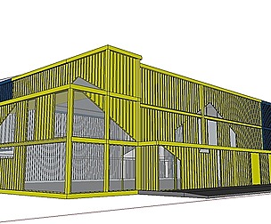 City Simple Art Building-Container-0282