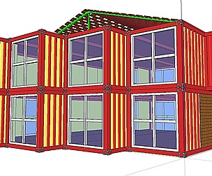 City Simple Art Building-Container-0273