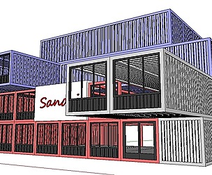 City Simple Art Building-Container-0267