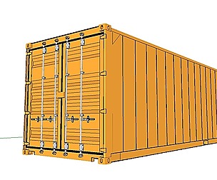 City Simple Art Building-Container-0256