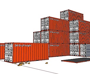 City Simple Art Building-Container-0254
