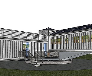 City Simple Art Building-Container-0248
